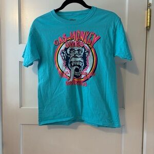 Garage Kids Teal Graphic Tee
